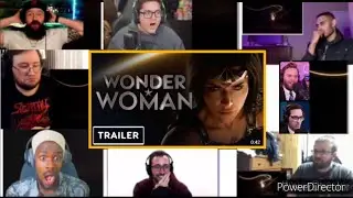 Wonder Woman Reveal Teaser Trailer Reaction Mashup | Game Awards 2021