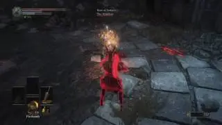 DARK SOULS III: Black Knight Greatsword 3 hit combo