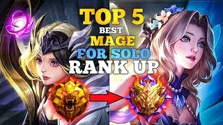 TOP 5 BEST MAGE HEROES TO SOLO RANK UP TO MYTHIC FASTER (SEASON 22) | MOBILE LEGENDS BANG BANG