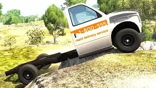 BeamNG Drive - H Series Drift Missile Chassis Cab Van