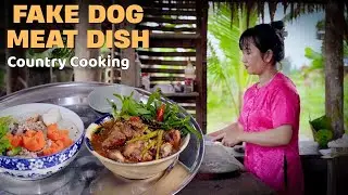 Braised Pig Trotters Imitating Dog Meat &ndash; A Unique Vietnamese Dish | Asian Cooking