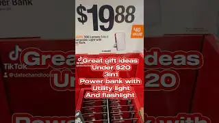 Great gift ideas under $20 Husky 3in1 battery pack and utility light #trending #blackfriday