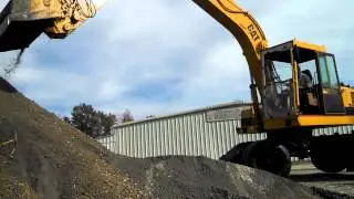 Cat 212 mobile excavator for sale