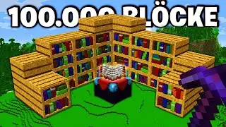 Ich habe den gr&ouml;&szlig;ten ZAUBERTISCH in MINECRAFT HARDCORE gebaut!