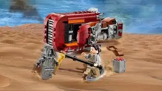 Legos Star Wars: Rays Speeder Stop Motion