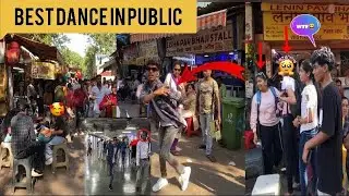 DANCE PRANK IN MUMBAI 🤩😎 crazy reaction 😂 #danceinpublic #danceprank #kiruuu_8