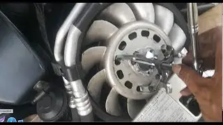 Porsche 993C4S - Changing Fan Bearing
