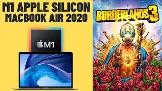 Borderlands 3 - M1 Apple Silicon - MacBook Air 2020 - Multiplayer FPS gameplay and benchmark