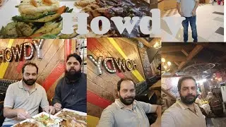 Eating Steak at Howdy Restaurant in centuras mall  Islamabad