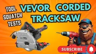 Vevor 6-1/2&rdquo; Corded Track Saw with 55&rdquo; track #vevor #vevortools #diy #tracksaw #woodworking #viral 
