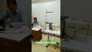 inside tailors shop