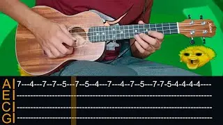 MEU DEUS, MEU SENHOR (meme) - uKulele TAB