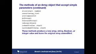 AWD1000 - Murachs JS & jQuery - Chapter16 - PPTs