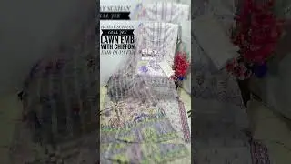 RUHAY SUKHAN BY GULJEE EMBROIDERED  LAWN COLL|🏷️2350/-📱6394960240#lawn#shorts