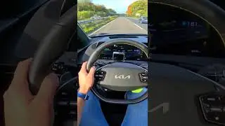 KIA EV6 GT TOP SPEED ON AUTOBAHN