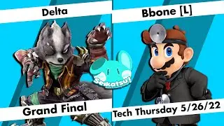 Delta (Wolf) vs Bbone [L] (Dr. Mario, Yoshi) - GF - Tech Thursday 5/26/22 - Seikatsu