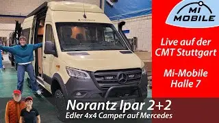 CMT-Highlight: Norantz IPAR 2+2 4x4 🧭🛠️ Sprinter-Allrad, Offroad-Technik, Autarkie & 4 Schlafplätze