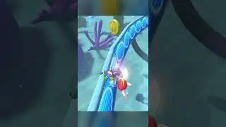Death by Blue Shell in Mariokart 8 Deluxe Custom Item Mode