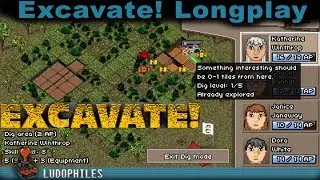 Excavate! - Longplay / Full Playthrough / Walkthrough (no commentary)