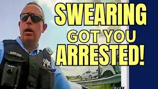 ARRESTED/TOWED/DOG IMPOUNDED-Ths is What Happens If You Swear In Georgia!👹👹#lawenforcementmisconduct