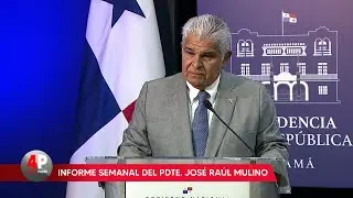 Conferencia del presidente de Panamá, José Raúl Mulino: 14 de agosto de 2025