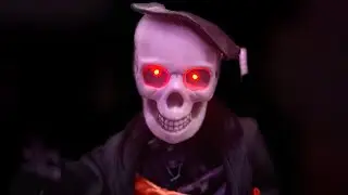 Gemmy 2022 ~ PROTOTYPE 3FT Life Size Magic Moves Skeleton 