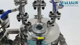 100L Jacketed Stainless Steel High-Pressure Reactor