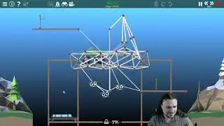 David and Goliath: Poly Bridge 2 custom level
