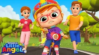 You Can Do It, Jack! 🚲 Little Angel | Community Corner 🌸| Kids Sing and Play