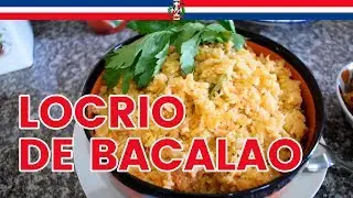 Receta Locrio de Bacalao Dominicano - Cocinando con Yolanda