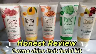 Honest Review on Derma Shine fruit facial kit