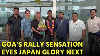 Goa&rsquo;s rally ace Vaibhav Marathe Returns to Goa after Indonesia Rally Triumph||GOA365 TV