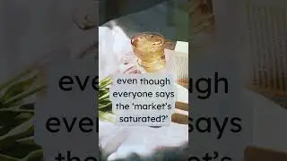 Everyone says the book market is too saturated...