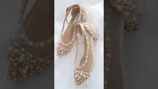 New trendy bridal shoes #shoes #bridal #latest