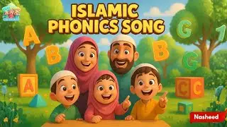 Islamic ABC Alphabet Song | Muslim Songs For Kids | ABC Phonics Muslim Version | Mini Muslims TV