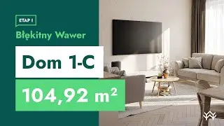 Dom 1-C | Osiedle domów Błękitny Wawer w Warszawie | Etap I