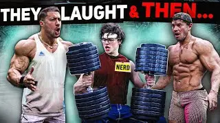 NERD was barely KICKED OUT of the gym… | Epic Gym Prank like Anatoly power pretended to be cleaner