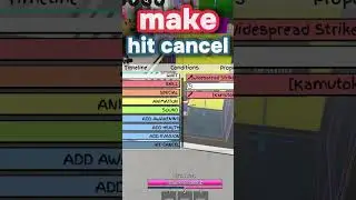 (INCORRECTLY SAID) How To use Hit Cancel in JJS Skill Builder #roblox #jjs #jujutsushenanigans