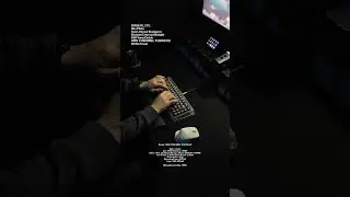 HMX CARAMEL PUDDING Linear Switch BAUER LITE #typingsound #typing #keyboard #sound #asmr #custom