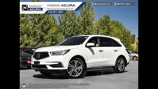 2019 Acura MDX Tech Pkg - A20133A - White - Harmony Acura - Kelowna, BC
