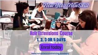 New Career. New Confidence. Certified Hair Extension Training Starts Here!