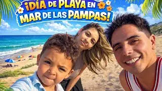Día de playa en Mar de las Pampas 🌊☀️ | Vlog familiar