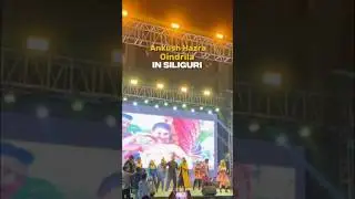 Ankush & Oindrila  in Siliguri                NARI CHORITRA BEJAY JOTIL film promotion #shorts