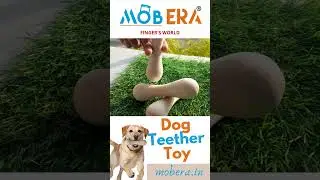 Bone Shape Organic Wooden Teether Toy for Dog