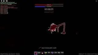 Killing the DreadWalker in 1 minute (1:06) | Hunting Season Roblox