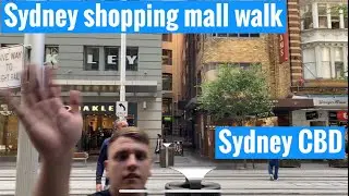Sydney shopping centre walk around | Sydney Central Business District| Sydney Australia 🇦🇺