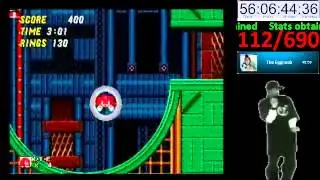Sonic the Hedgehog 2 - Metropolis 1 (Knuckles) - 278 Rings