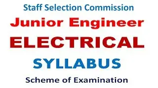 SSC JE electrical syllabus exam pattern ssc je electrical preparation topics Paper 1 Paper 2