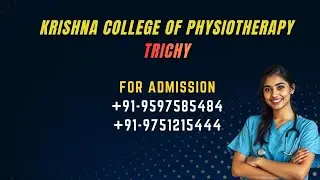 Krishna Physiotherapy College Trichy Top 10 Physiotherapy College Tamilnadu