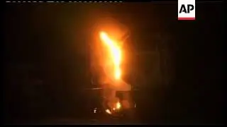NATO tankers burn near Pakistan-Afghan border